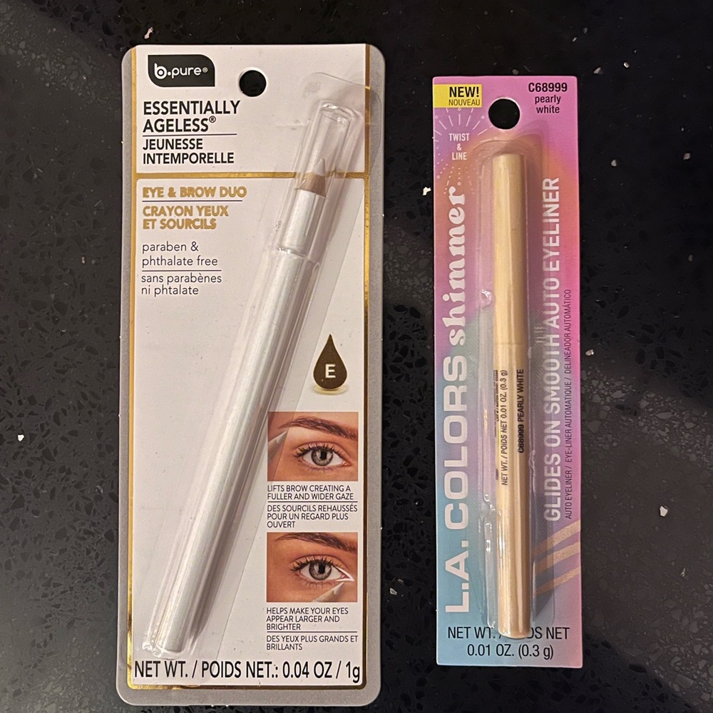 White‎ eyeliner x 2 NEW